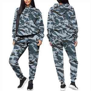 Precio bajo Mujeres Sublimación Chándal Alta calidad Personalizado 100% Algodón Tendencia Elegante Cremallera Conjunto Mujeres Sublimación Chándal - Product Image 3