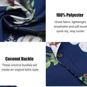 Short Sleeve Casual Cotton Printing <b>Hawaiian</b> <b>Shirt</b> Floral Digital Print Short <b>Shirt</b> <b>Hawaiian</b> Floral T-<b>Shirt</b> Multi-Color <b>Shirts</b> - Product Image 4