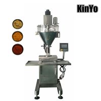 Machine de remplissage de poudre facile à nettoyer pour sésame noir, sésame blanc, pépins de raisin – Remplisseur à vis sans fin