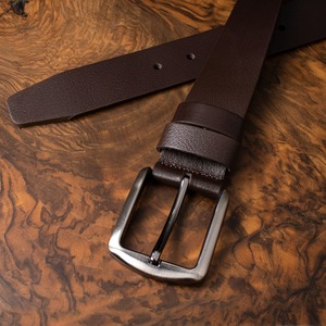 Cinturón Hecho a mano Cuero de grano completo Hombres de grano completo Espacios en blanco Elegante Regalo perfecto para él Papá - Product Image 2