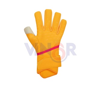 Gants de gardien de but confortables, couleur et design personnalisés, en cuir, vêtements d'entraînement de football, gants de gardien de but de football, service OEM - Product Image 6