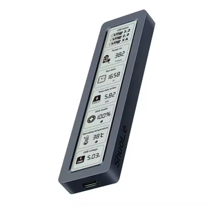 Boîtier double pour SSD M.2 NVMe et SATA en aluminium, type C vers USB 3.2 10 Gbps, avec écran LCD - Product Image 5