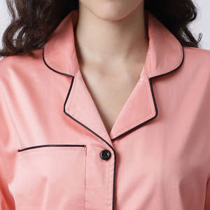 Best Selling <b>Women</b> <b>Pajama</b> Set <b>Summer</b> Autumn Spring Front Logo Breathable Comfortable Durable Material - Product Image 5