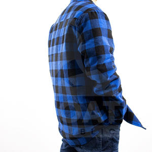 Chaqueta de Forro Polar Sólido para Hombre de Alta Calidad con Diseño Personalizado, Logotipo Frontal, Cuello Camisero, Botones de Cuerno, Estilo Urbano, Transpirable, para Invierno - Product Image 6