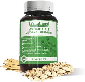 Complément alimentaire Vifadimed Astragale pour adultes - Soutien immunitaire - Non destiné aux femmes enceintes - 45 capsules - Product Image 3