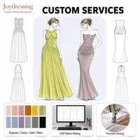 Robe de soirée sur mesure élégante pour femmes, robe de fête, service de conception OEM ODM, personnalisation complète en couleur