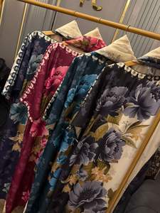 Ssumaira นำดอกคาฟตันผ้าไหมสวิสที่สวยงามมาพร้อมกับผ้าไหม dupatta และกางเกงขายาว - Product Image 5