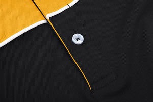 Tissu tricoté unisexe 220 g/m² pour T-shirt de golf homme 100 % coton personnalisable anti-plis à manches courtes motif uni - Product Image 2