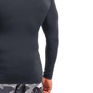 T-shirt personnalisé de compression respirant à manches courtes Rash Guard avec tissu en polyester/nylon à séchage rapide - Product Image 5