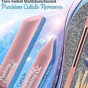 Online Luxury Disposable Nail <b>Cuticle</b> Pusher Stainless Steel Tool Transformation Nail Care Tool - Product Image 2