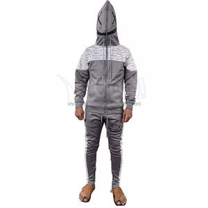 Ropa de calle unisex, chándal ajustado con capucha y conjunto de Jogger, ropa deportiva de dos piezas a la moda, ropa informal para gimnasio, chándal de moda - Product Image 2