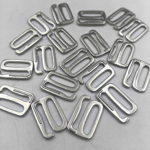 Gancho de Aleación de Zinc Plateado Claro de Alta Calidad de 19 mm, Número 9, para Sujetadores, Admite Pedidos de Muestra en 7 Días - Product Image 1