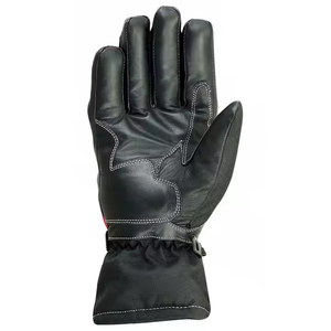 Gants d'équitation pour moto Gants de sécurité en cuir durables Protection des articulations Gants de moto imperméables Gants de moto - Product Image 3