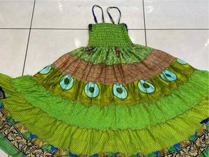 Robe imprimée florale bohème pour femmes jupes confortables à 7 couches Patchwork Design respirant vêtements de voyage pour Style Hippie Hippie - Product Image 6