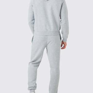 Conjunto de pantalones de chándal y Sudadera con capucha de dos piezas de invierno de alta calidad para hombre, Sudadera con capucha de peso pesado personalizada para hombre, chándales - Product Image 6