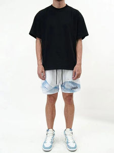 High Quality Customized Men's Mesh <b>Shorts</b> with <b>5</b> <b>Inch</b> <b>Inseam</b> and Printed Design 100% Cotton - Product Image 6