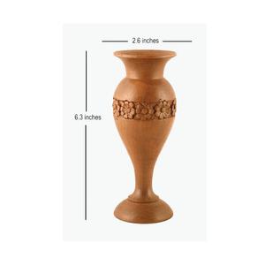 Best Quality Wooden <b>Vase</b> Customizable Inexpensive Tabletop Flower Pots and Planters for <b>Floor</b> <b>Standing</b> Decorative Usage - Product Image 6