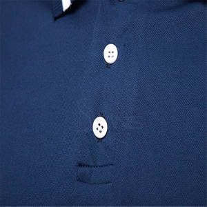 T-shirt polo 100% coton de haute qualité pour hommes avec impression personnalisée en fibre de bambou OEM pour le logo de votre marque - Product Image 4