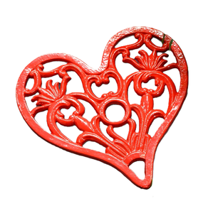 Dessous de plat en métal découpé de conception de coq noir, dessous de plat ronds faits à la main en laiton massif pour la cuisine, tables à manger aux prix de gros - Product Image 2