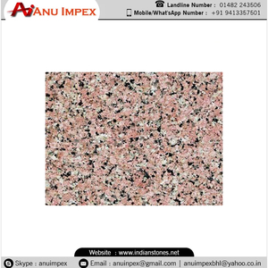 กระเบื้องหินแกรนิตสีชมพูดอกกุหลาบที่งดงาม G603หินที่มีพื้นหลังสีขาวสง่างามรูปทรงเล็กๆสีดำสีพาสเทลอ่อนสำหรับซื้อ - Product Image 3