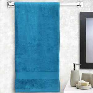 Fournisseur professionnel de serviettes faciales conception de logo d'hôtel personnalisé bain blanc petite serviette carrée prix de gros - Product Image 2