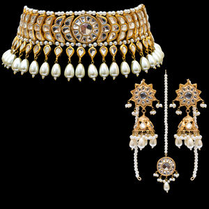 ODM Fabricación Mejor venta Pakistán chapado en oro Vintage conjunto de joyas Collar Conjunto de joyas de las mujeres - Product Image 6