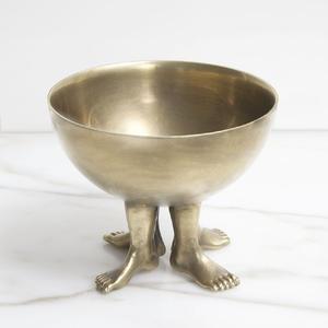 Bol décoratif artisanal personnalisé en laiton et aluminium, finition premium, bols de service pour hôtel, décoration de la maison et de la table - Product Image 2