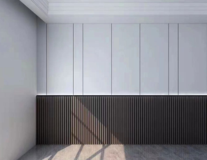 Solución Moderna de Paneles de PVC - Paneles Decorativos Ranurados de Madera y Plástico como Alternativa a la Revestimiento de Paredes - Product Image 1