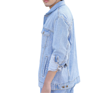 Chaqueta Vaquera de Invierno Personalizada para Hombre, Informal para Exteriores, 100% Algodón, Cuello Camisero, Estilo Vintage, Secado Rápido, Transpirable, Alta Calidad - Product Image 3