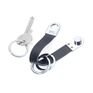 Portachiavi in Pelle Personalizzabili con Design Rotondo Twister, Gadget Personalizzabili - Product Image 5