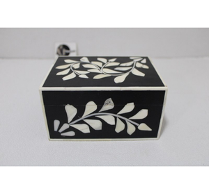 Caja de joyería con incrustaciones de hueso indio Fabricante y exportador Caja de joyería con incrustaciones de hueso para tamaño personalizado Precio barato - Product Image 1