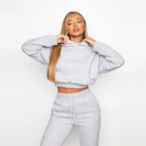 Chándal personalizado 2025 para mujer, chándal liso, entrenamiento, Fitness, pantalones deportivos, conjunto de dos piezas, chándal para mujer - Product Image 2