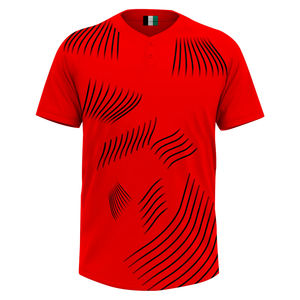 Camiseta de Uniforme de Béisbol Bordada en Color Sólido Personalizada al por Mayor, Diseño Gratuito, Camisetas de Béisbol Personalizadas Baratas - Product Image 5