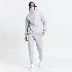 Men's Unisex Oversize Men Custom <b>Fleece</b> Ninja Half-Zip Hooded Double Layered Zipper 1Pc Half Zip Balaclava <b>Hoodie</b> With Balaclava - Product Image 1