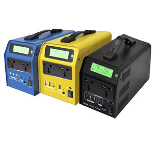 Sistema de energía UPS solar portátil mini de 600W 300W con batería de litio 220V/110V, estación de energía portátil de carga rápida, UPS de respaldo. - Product Image 1