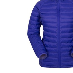 แจ็กเก็ตหนังฤดูหนาวน้ำหนักเบาใส่ได้ทั้งชายและหญิง, เสื้อโค้ทบุนวมให้ความอบอุ่นแฟชั่นสตรีทแวร์ผ้าใบกันน้ำด้านหน้า - Product Image 5