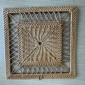 Sous-verres et sets de table en rotin et bambou, isolants thermiques, pour la cuisine et la décoration intérieure – Meilleur article à prix abordable - Product Image 4