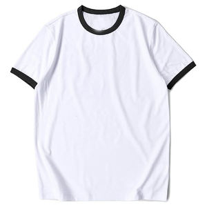 T-shirt de sonnerie pour hommes t-shirt personnalisé vêtements logo personnalisé polyester coton impression hommes sport golf sonnerie t-shirt - Product Image 3