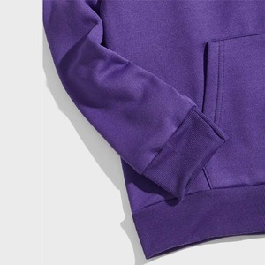 Sudadera de lana de invierno de gran tamaño para hombre, Capucha con cordón de bolsillo de canguro, jersey de manga larga con cuello redondo, estampado de letras gráficas - Product Image 4