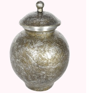 Traditional cremation urn handmade luxury wholesale cremation urn bulk cremation funeral ash <b>memorial</b> burial urn - Product Image 3