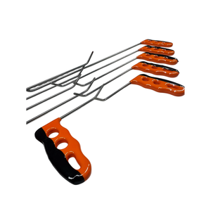 Turnhout Edition 10 pièces à pointe unique sans peinture (15cm 25cm 40cm 50cm 70cm) outils PDR pour la réparation des pièces de carrosserie - Product Image 1