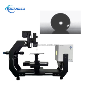 Medidor Automático de Ángulo de Contacto QD500 para Medición de Ángulo de Avance y Recedencia Estática y Dinámica - Product Image 1