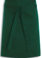 Tablier de bistro demi-noir en poly/coton du fabricant Ensemble de cuisinière de poche Cuisine Hôtel Restaurant Bistro Bar-Serveuse Chef sur mesure