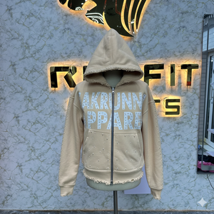 Préfet coupe sport édition la plus demandée sweat à capuche zippé bouffée imprimé fabriqué en usine sweats à capuche à bas prix hommes sweats à capuche - Product Image 4