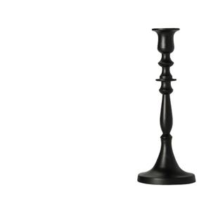 Bougeoir de Table en Aluminium noir mat, dernière conception, haute qualité, meilleure vente, décoration de la maison, ensemble de 3 bougeoirs - Product Image 1