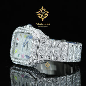 นาฬิกาแบรนด์หรูชั้นนำปี 2024 รุ่นธุรกิจ ดีไซน์สั่งทำพิเศษ ประดับเพชรโมอิสซาไนต์เต็มเรือน สไตล์ฮิปฮอป ทันสมัย ระบบอัตโนมัติ กระจกแซฟไฟร์ ขนาด 41 มม. เครื่องกลไก - Product Image 5