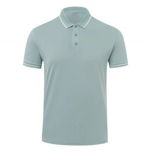 Venta al por mayor Golf camisetas para hombres Playeras Polos Para Hombres hombres raya Polo camiseta alta calidad moda negocios cuello camiseta - Product Image 1