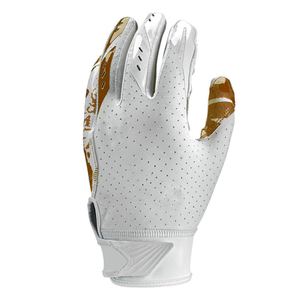 Gants de football américain Dynamic Build à haute adhérence avec paume collante et ajustement confortable en spandex - Product Image 4