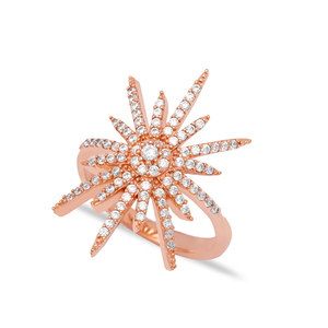 Nouvelle pierre de Zircon brillante à la mode, vente en gros, bijoux en argent Sterling 925 faits à la main - Product Image 6