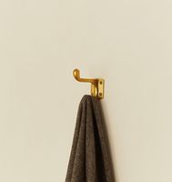 Crochets muraux en laiton, décoration vintage pour la maison, quincaillerie métallique pour salle de bain, cuisine, entrée, organisateur de rangement pour suspendre les manteaux et les serviettes